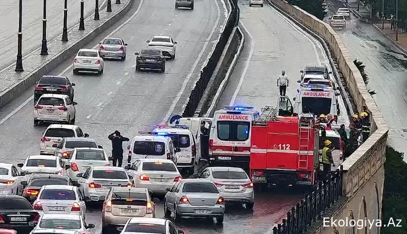 Bakıda 6 ayda 1500-dən çox qəza olub