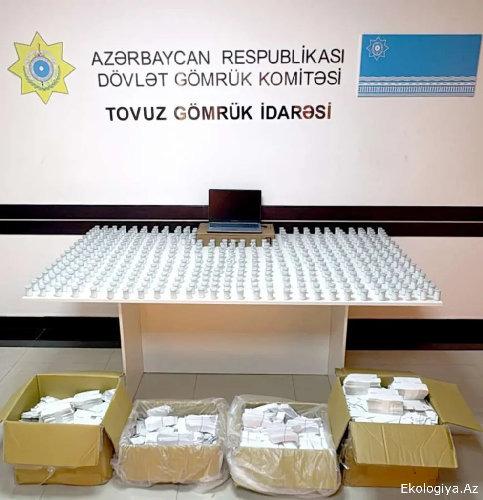 Dərman preparatlarının qanunsuz yolla Azərbaycana gətirilməsinin qarşısı alınıb