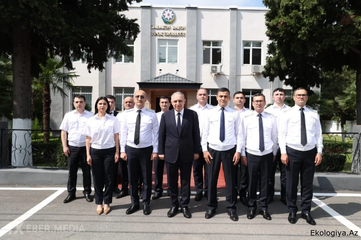 Baş prokuror Kamran Əliyev Balakəndə qəbul keçirdi - Foto
