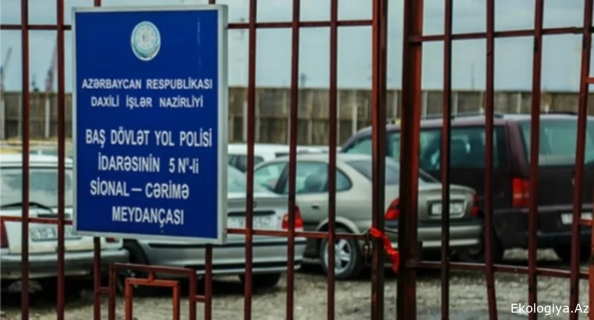 Avtomobillərin cərimə meydançasına aparılması xərclərinin geri qaytarılması proseduru müəyyənləşib